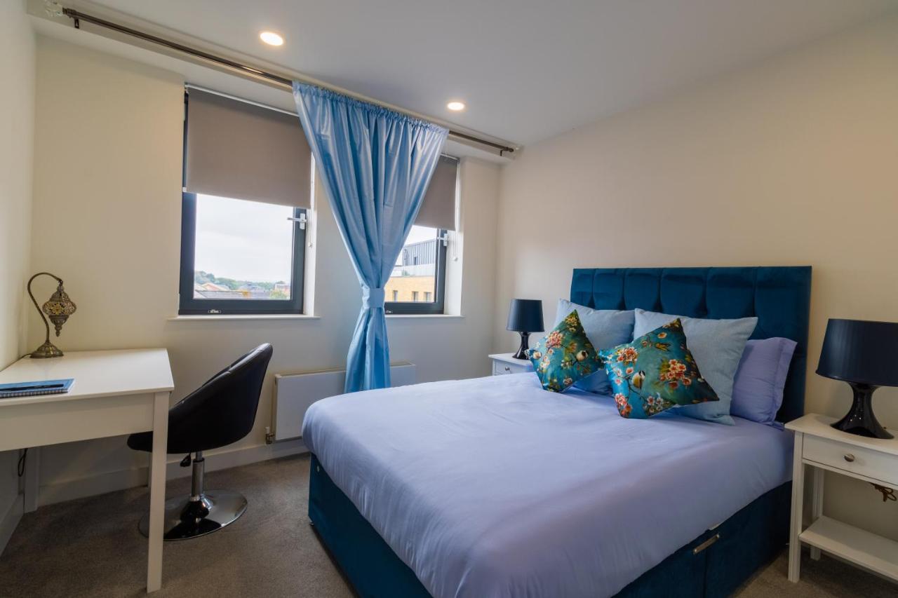 Virexxa Bedford Centre - Executive Suite - 2Bed Flat With Free Parking & Gym Eksteriør bilde