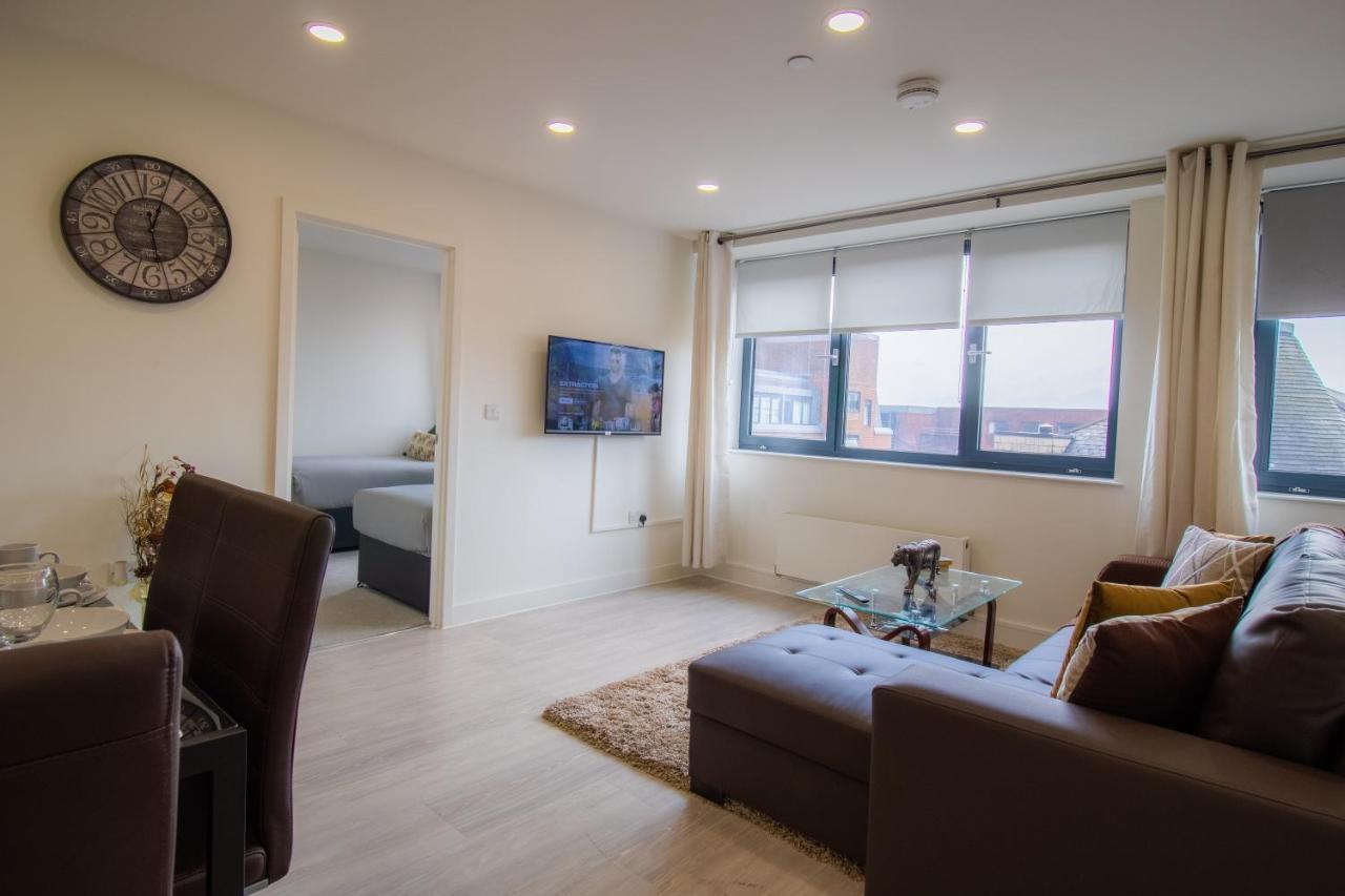 Virexxa Bedford Centre - Executive Suite - 2Bed Flat With Free Parking & Gym Eksteriør bilde